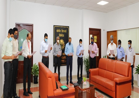 Cochin Shipyard,celebrated the Samvidhan Diwas