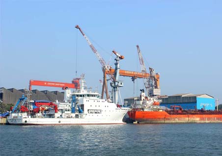 VESSELS UNDER REPAIR AT CSL